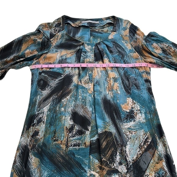 Sandwich_ | Box Pleated Neckline Long Sleeve Dress - Size Small - Picture 9 of 12